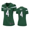 women d.j. reed jets game green jersey