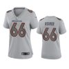 women dalton risner broncos atmosphere fashion game gray jersey