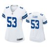 women damone clark cowboys game white jersey