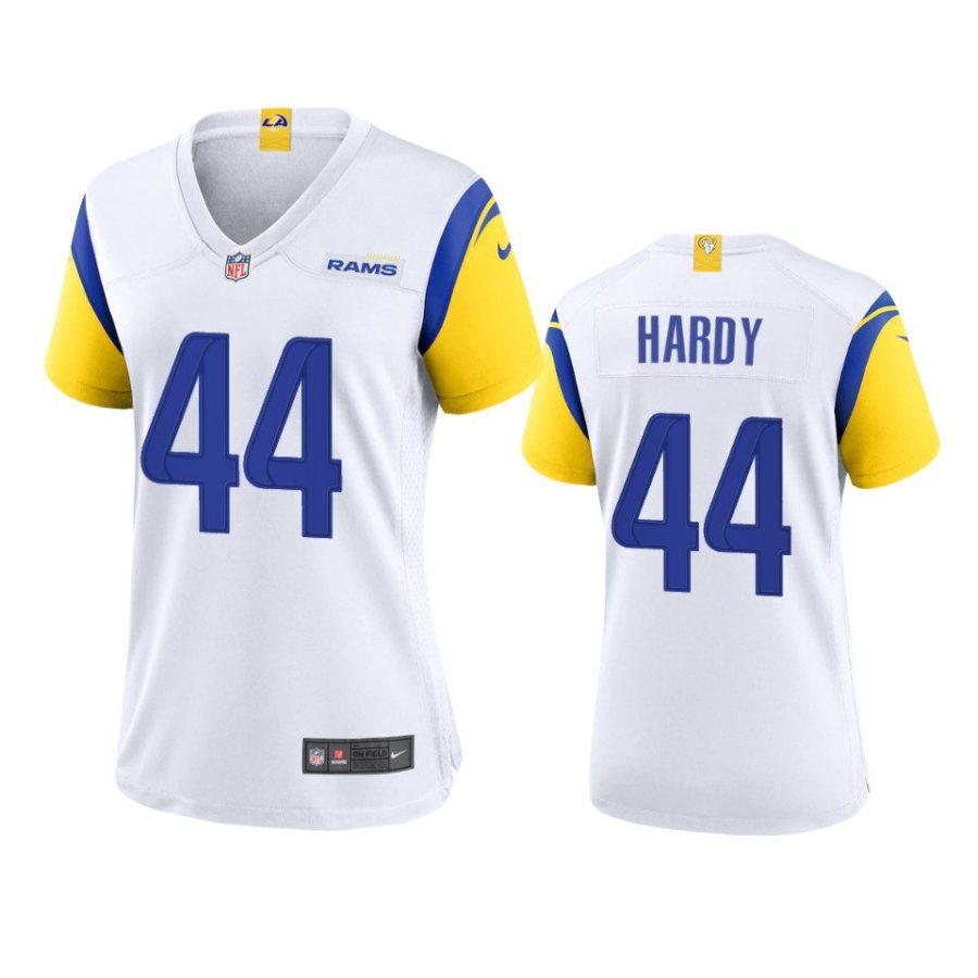 women daniel hardy rams alternate game white jersey