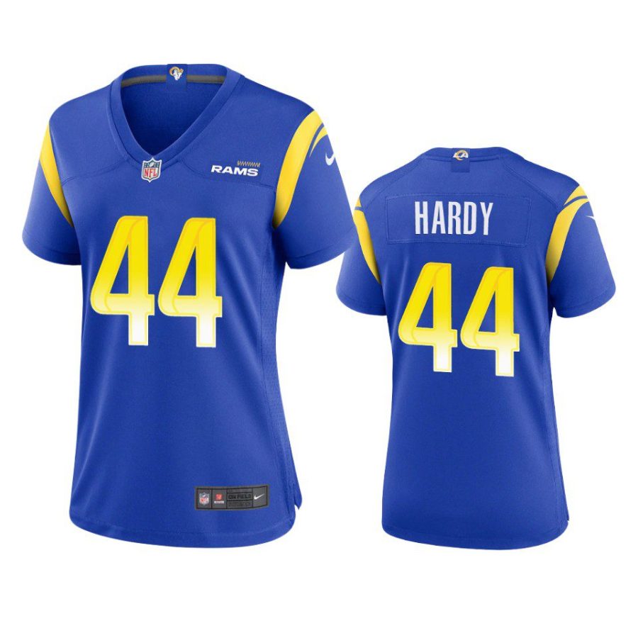 women daniel hardy rams game royal jersey