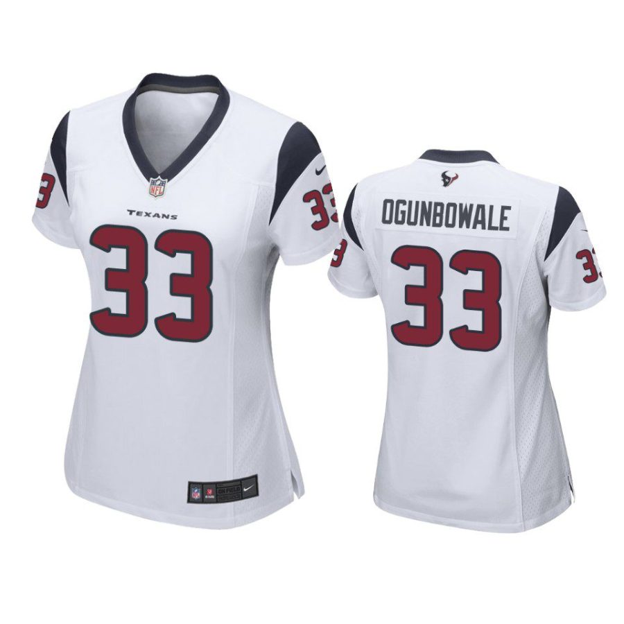 women dare ogunbowale texans game white jersey