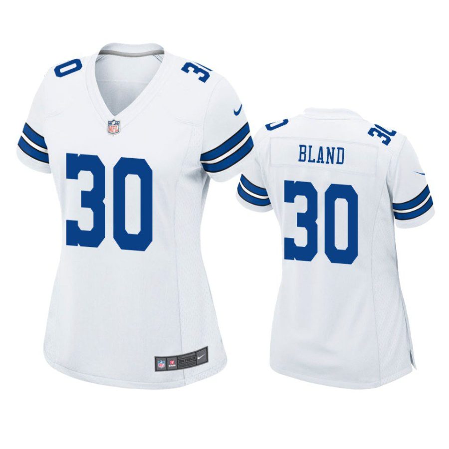 women daron bland cowboys game white jersey