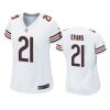 women darrynton evans bears game white jersey