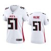 women deangelo malone falcons game white jersey