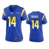 women decobie durant rams game royal jersey