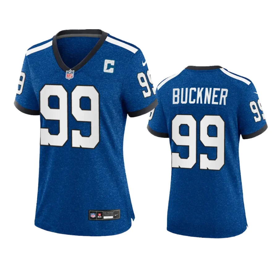 women deforest buckner colts indiana nights game royal jersey