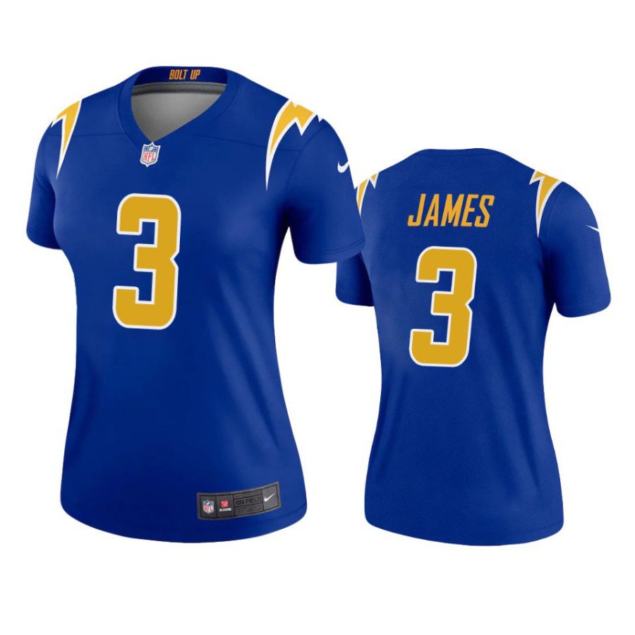 women derwin james chargers alternate legend royal jersey