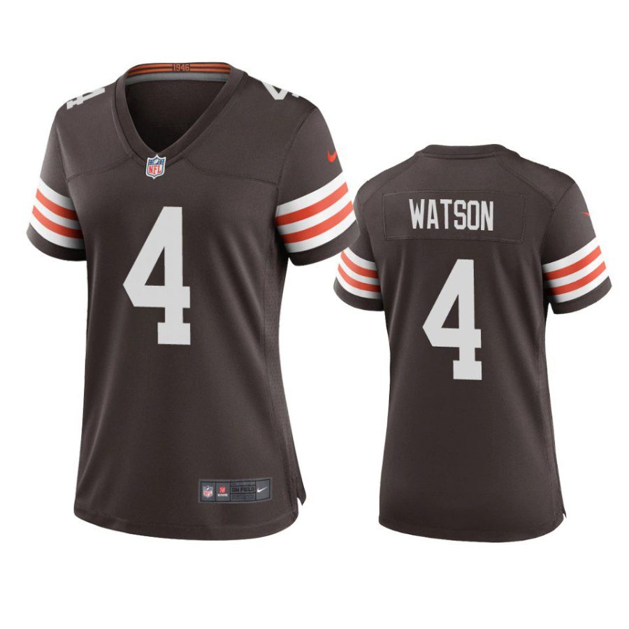 women deshaun watson browns game brown jersey