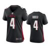 women desmond ridder falcons game black jersey