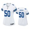 women devin harper cowboys game white jersey