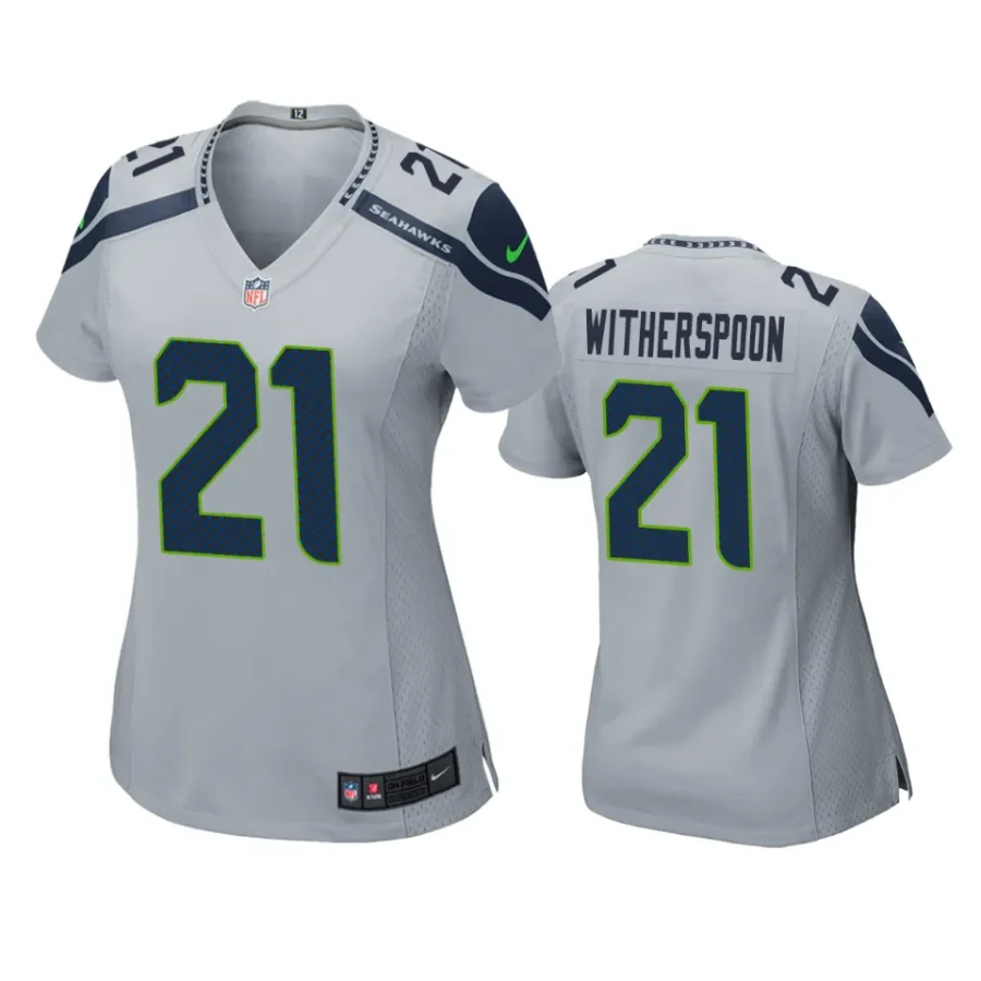 women devon witherspoon seahawks game gray jersey