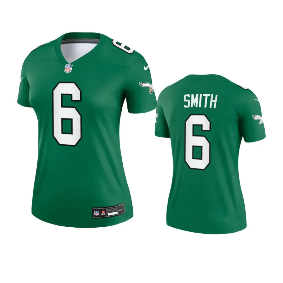 women devonta smith eagles kelly green alternate legend jersey