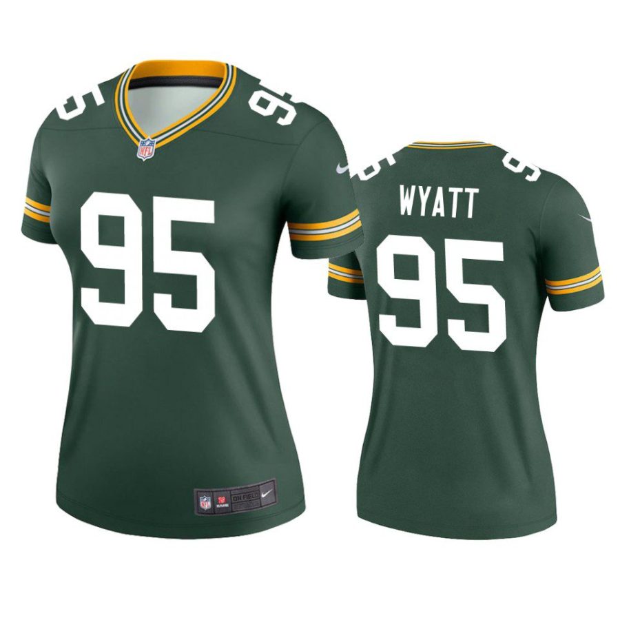 women devonte wyatt packers green legend jersey