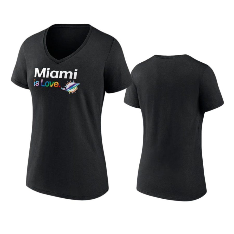 women dolphins black city pride t shirt