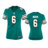 women dolphins melvin ingram throwback game aqua jersey