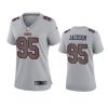 women drake jackson 49ers gray atmosphere fashion game jersey