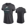 women eagles anthracite 2022 nfl playoffs t shirt