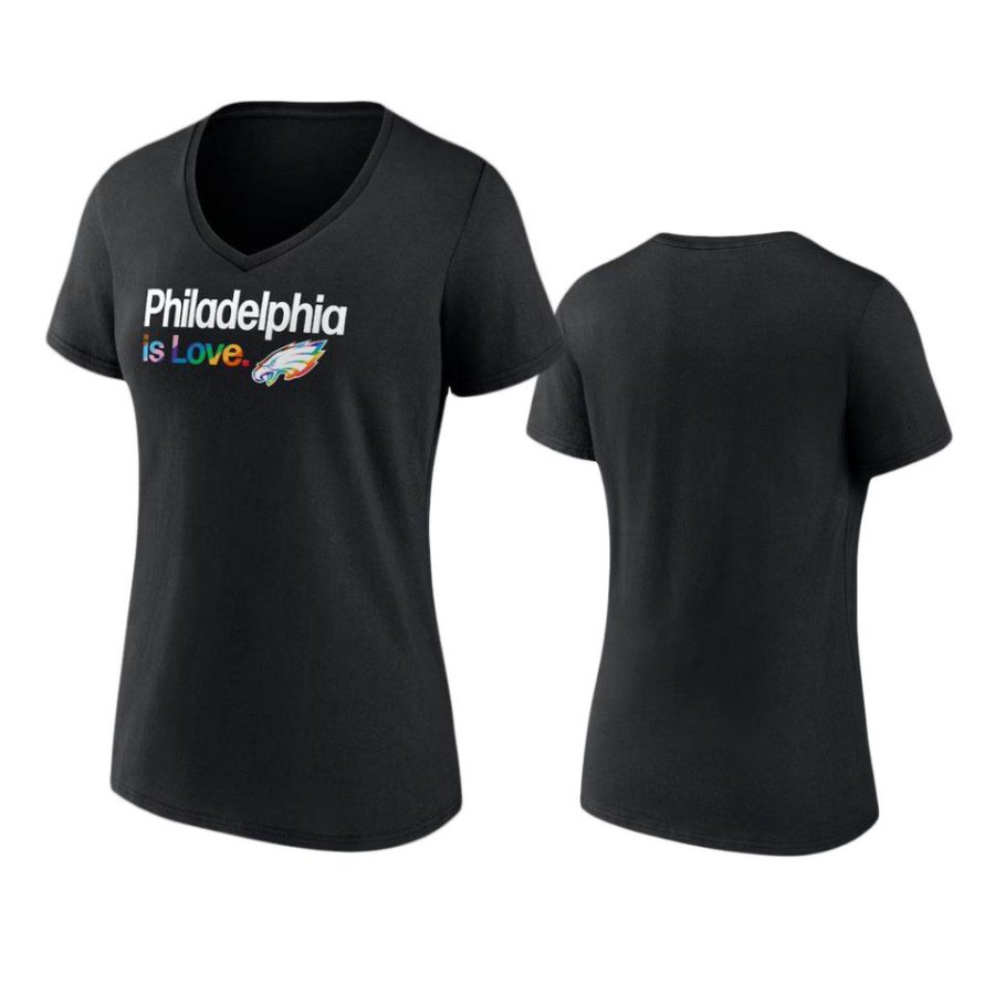 women eagles black city pride t shirt