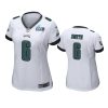 women eagles devonta smith white super bowl lvii game jersey