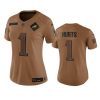 women eagles jalen hurts brown limited 2023 salute to service jersey