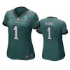 women eagles jalen hurts green super bowl lvii game jersey