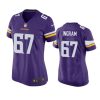 women ed ingram vikings game purple jersey