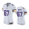 women ed ingram vikings game white jersey