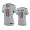 women equanimeous st. brown bears gray atmosphere fashion game jersey