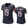 women equanimeous st. brown bears navy game jersey