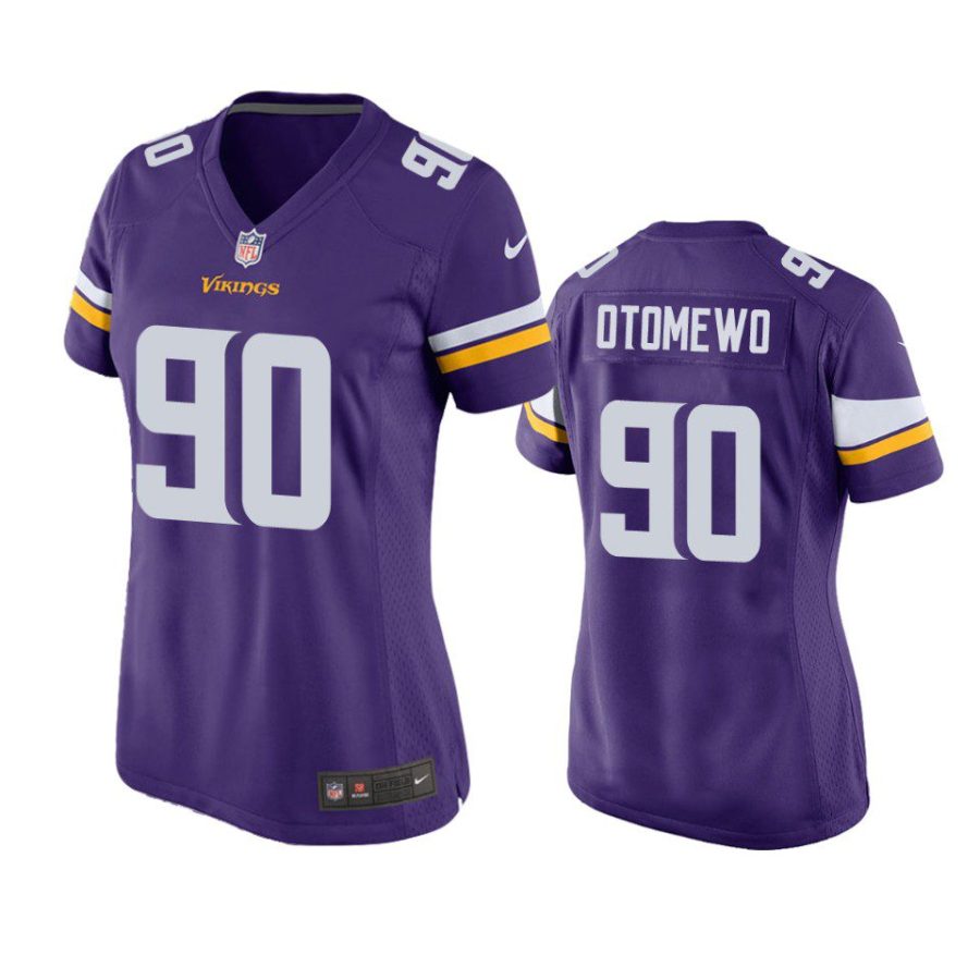 women esezi otomewo vikings game purple jersey