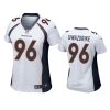 women eyioma uwazurike broncos game white jersey