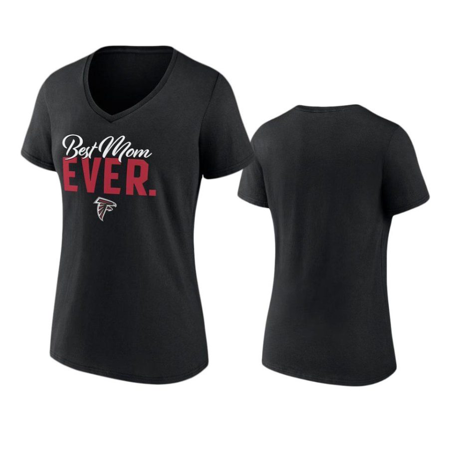 women falcons black best mom ever t shirt