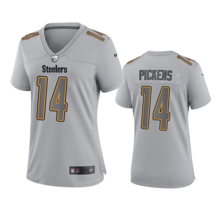 women george pickens steelers gray atmosphere fashion game jersey