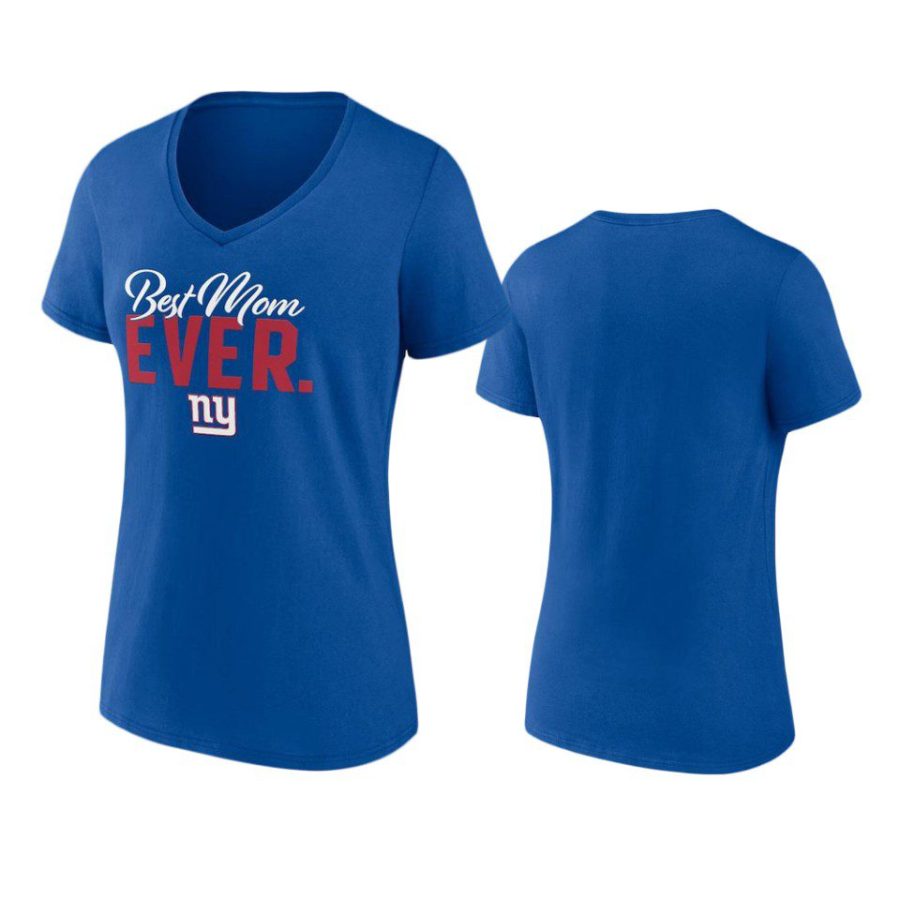 women giants royal best mom ever t shirt