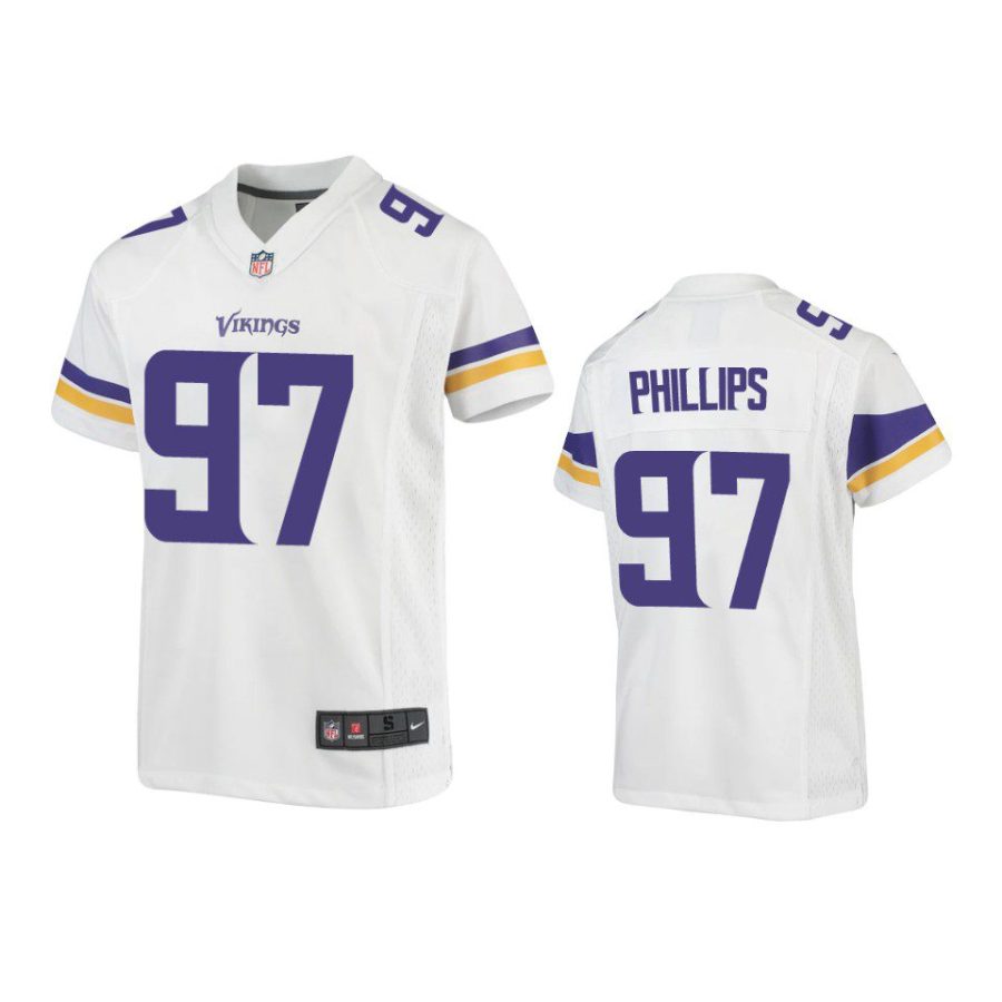 women harrison phillips vikings game white jersey 0a