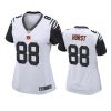 women hayden hurst bengals alternate game white jersey