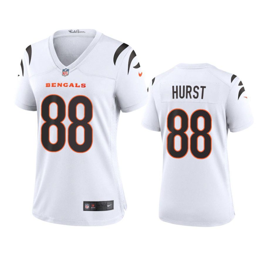 women hayden hurst bengals game white jersey