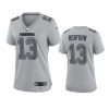 women hunter renfrow raiders gray atmosphere fashion game jersey