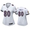 women isaiah likely ravens game white jersey