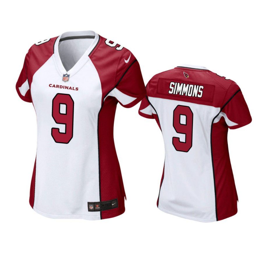 women isaiah simmons cardinals white game jersey