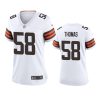 women isaiah thomas browns game white jersey