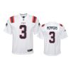 women jabrill peppers patriots game white jersey 0a