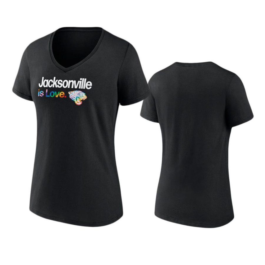 women jaguars black city pride t shirt