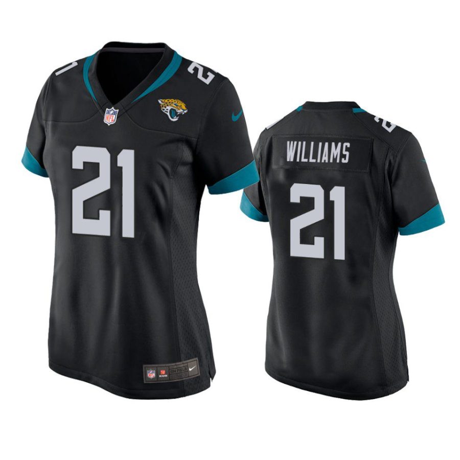 women jaguars darious williams game black jersey