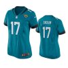 women jaguars evan engram game teal jersey