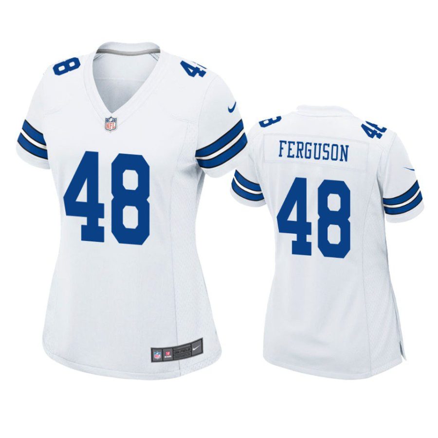 women jake ferguson cowboys game white jersey