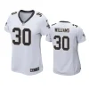 women jamaal williams saints white game jersey