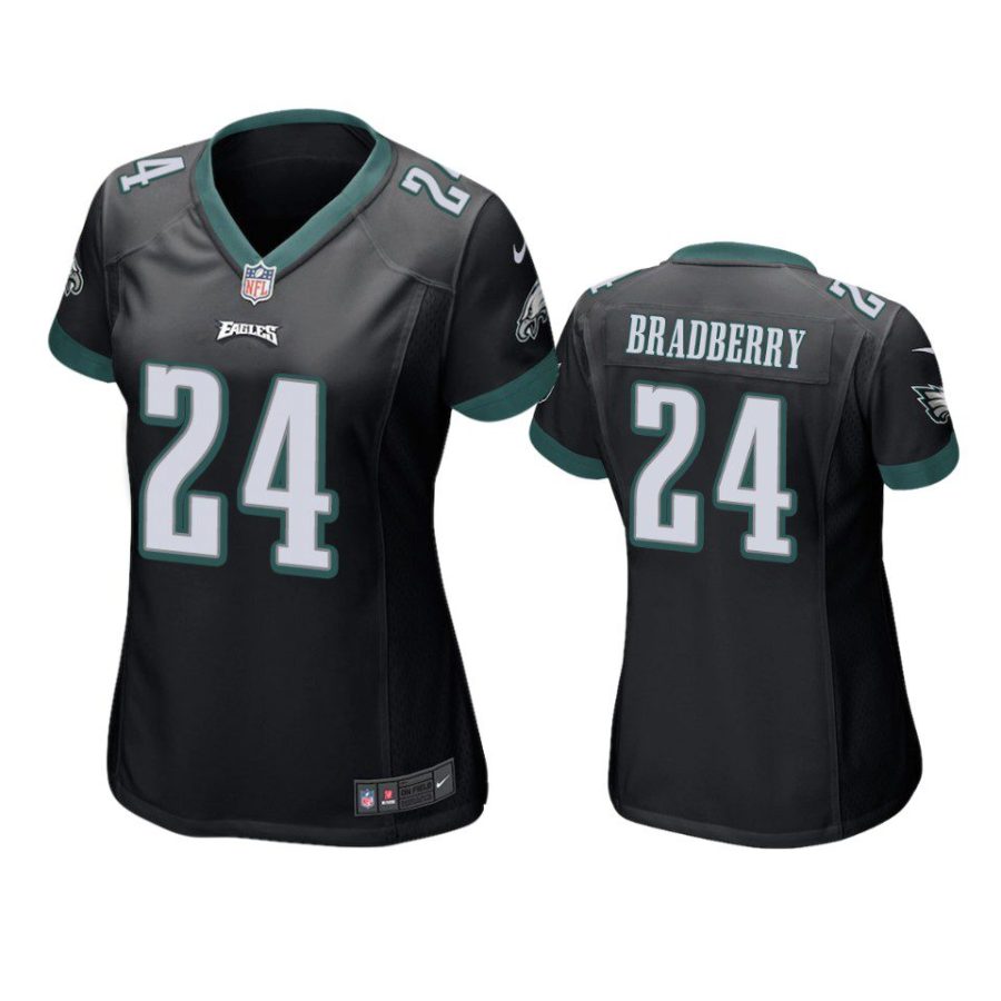 women james bradberry eagles game black jersey