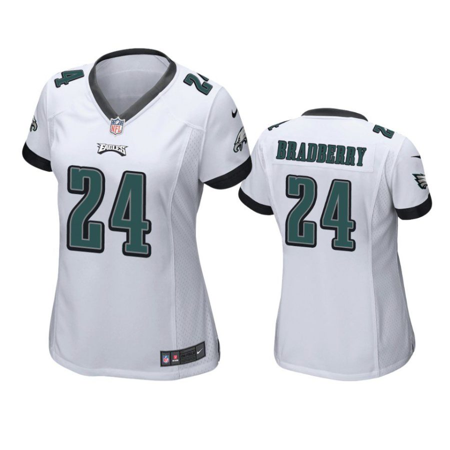 women james bradberry eagles game white jersey